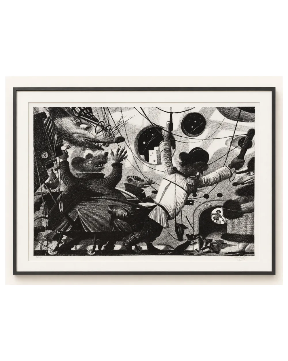 Khvat and Mouse Peak by Dmitry Sandjiev, Prints & Lithographs, West23