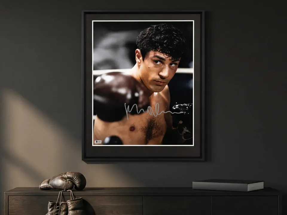 Raging Bull by Robert De Niro — Certified Autographed Photograph
