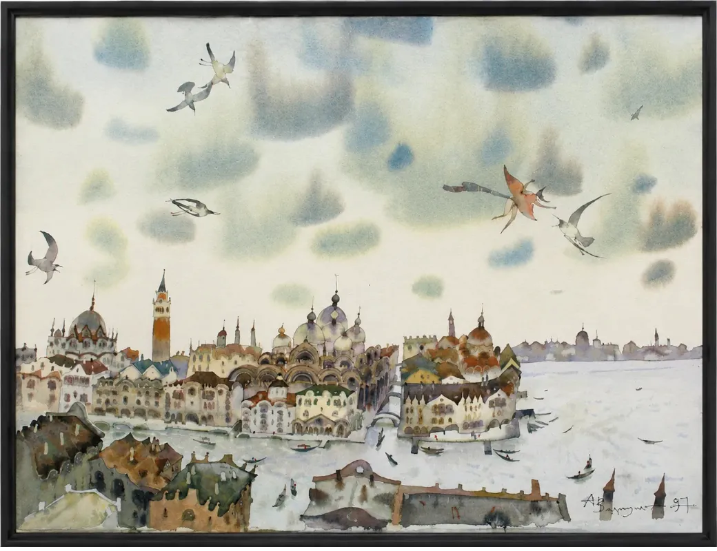 Panoramic View of Venice