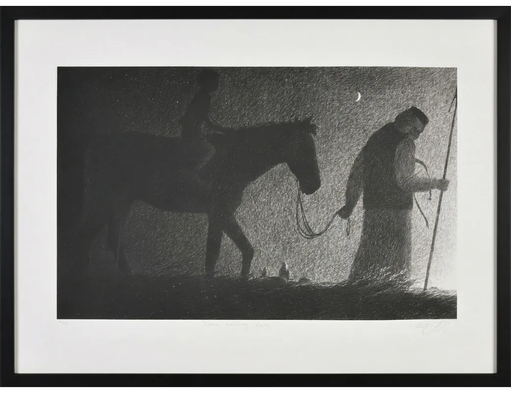 Woman Walking Away