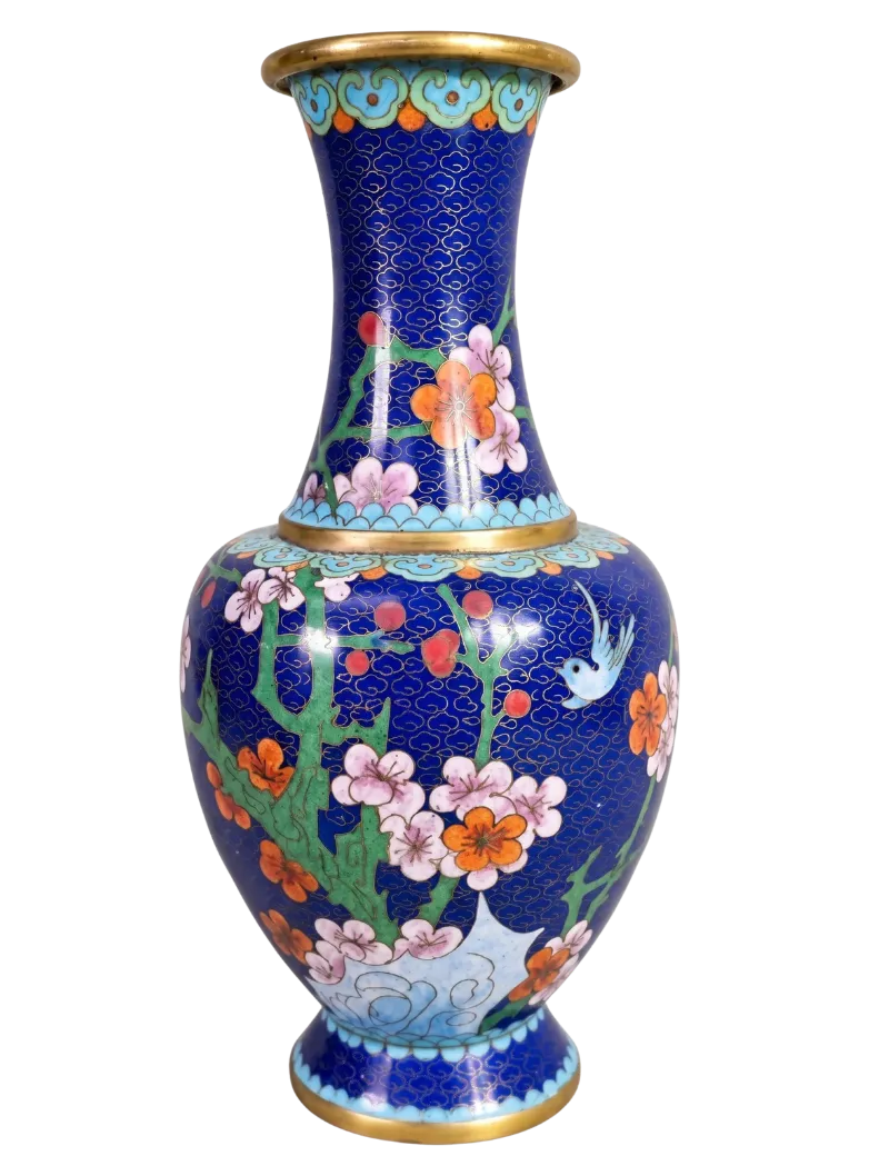 Blue Blossom - Cloisonne